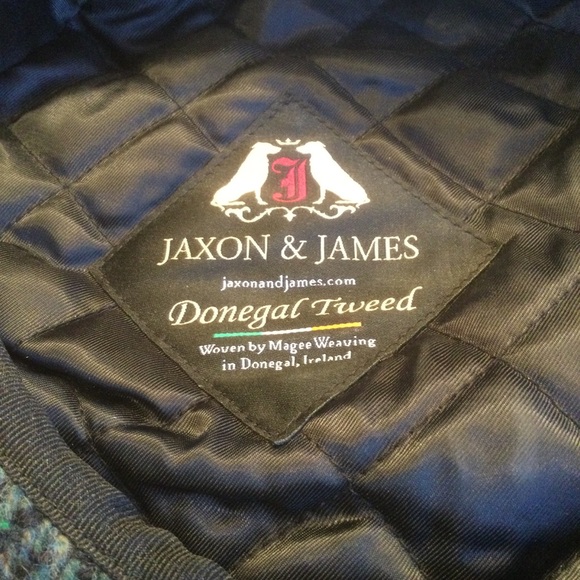Jaxon & James Stravalley Donegal Tweed Herringbone Flat Cap - Picture 8 of 10